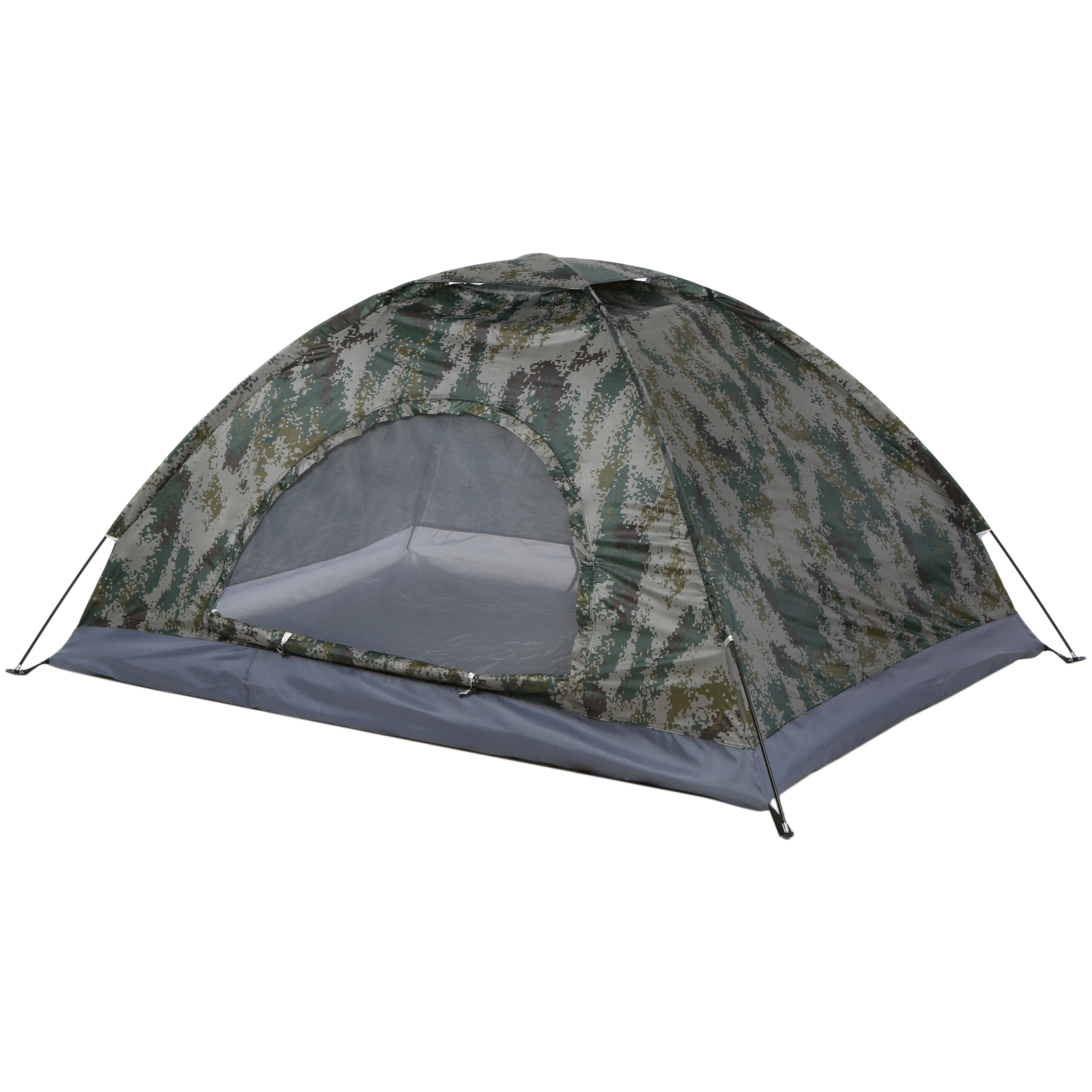 Cheap Goat Tents Ultralight Waterproof Camping Tent Single Layer Portable Tent Anti UV Coating UPF 30+ for Outdoor Beach Fishing Fine Mesh Door   